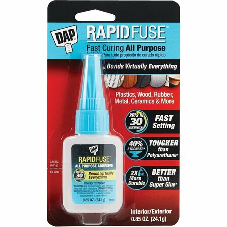 DAP RapidFuse 0.85 Oz. Clear Multi-Purpose Adhesive 7079800155